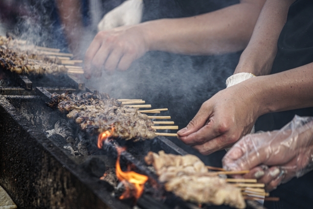 炭焼き